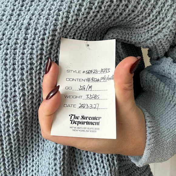 Knot Back with Lace Up Design Pullover Sweater - Picture 8 of 10